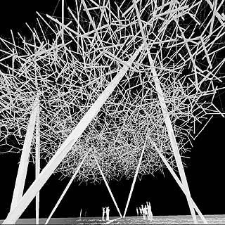 Miguel Chevalier, Fractal Cloud 4, work-in-progress