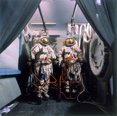 Jane and Louise Wilson, Cosmonaut Suits Mir, 2000