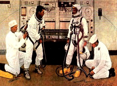 Norman Rockwell, Longest Step, 1964