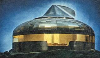 Buckminster Fuller, Wichita House figure from fortune magazine, 1946