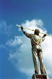 Jan Fabre, Man Measuring the Clouds
