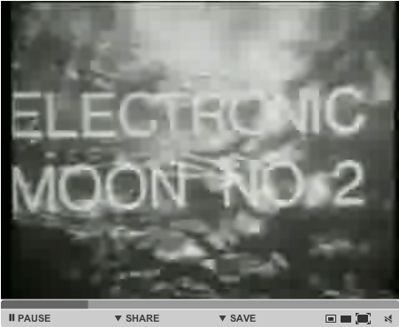 Nam June Paik, Electronic Moon No.2, 1969