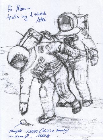 Alan Bean, Rock'nRoll sketch 2